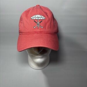 Byrdie Golf Social Wear Hat Cap Salmon Adjustable Pukka